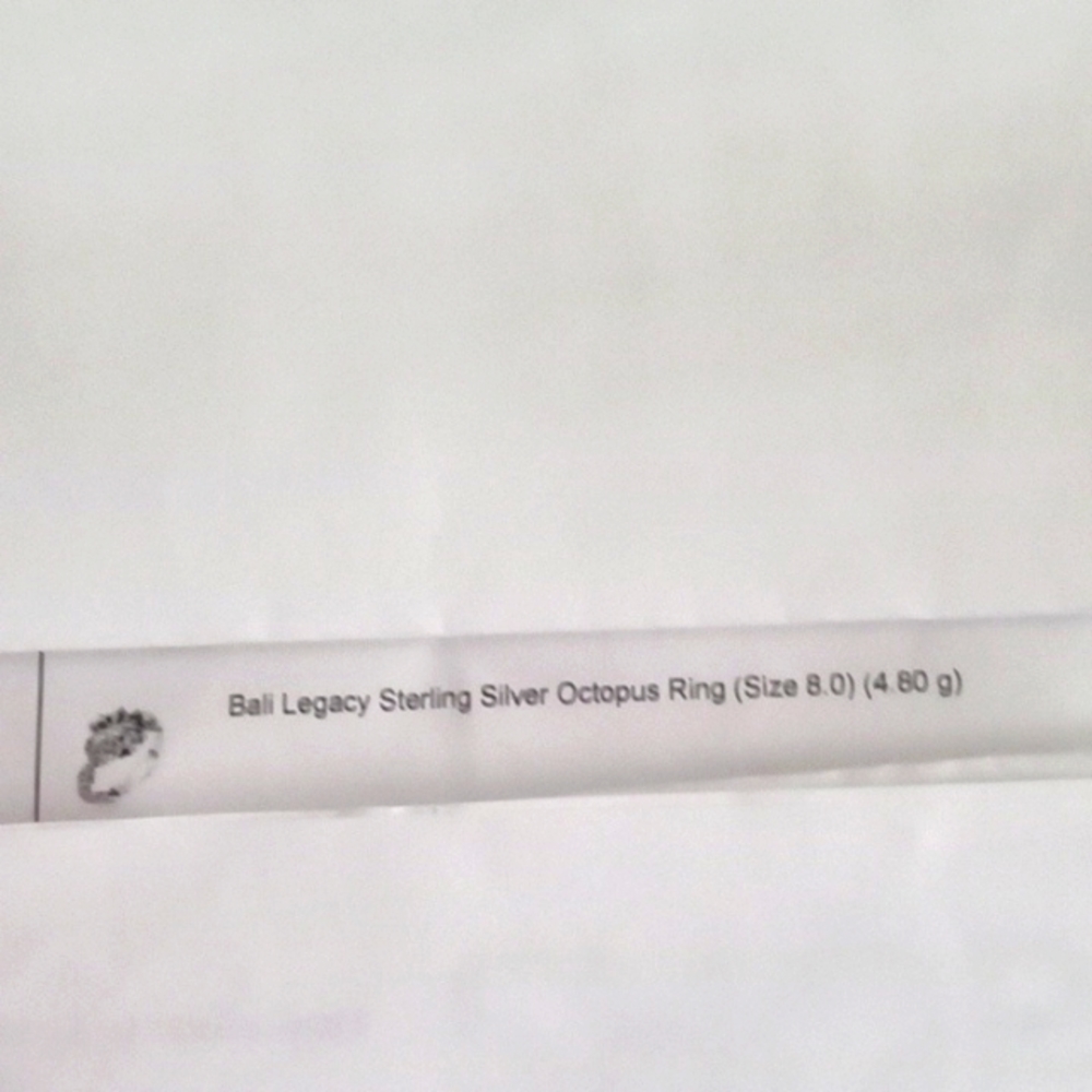 BALI LEGACY STERLING SILVER OCTOPUS RING - Picture 10 of 10